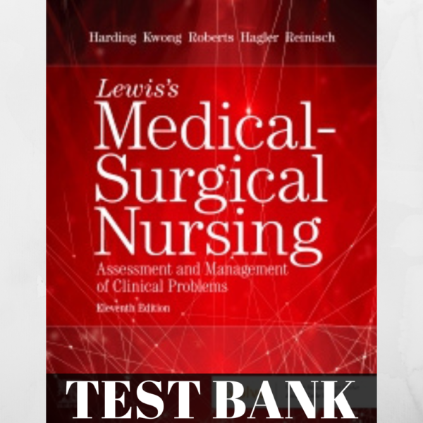 Test Bank for Medical-Surgical Nursing 11th Edition – Study resource for nursing students.