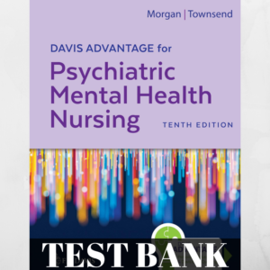 Test Bank for Davis Advantage for Psychiatric Mental Health Nursing 10th Edition — Comprehensive resource for nursing students.