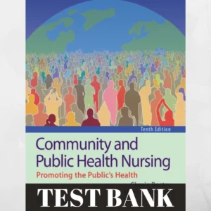 Test Bank for Community and Public Health Nursing 10th Edition – Essential study resource for nursing students.